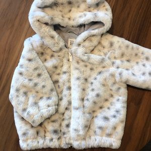 Baby GAP Snow Leopard Jacket 6-12M